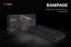 Savio Klawiatura mechaniczna Rampage Outemu RED, anti-ghosting, RGB